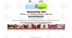 Desktop Screenshot of adynamitedj.com